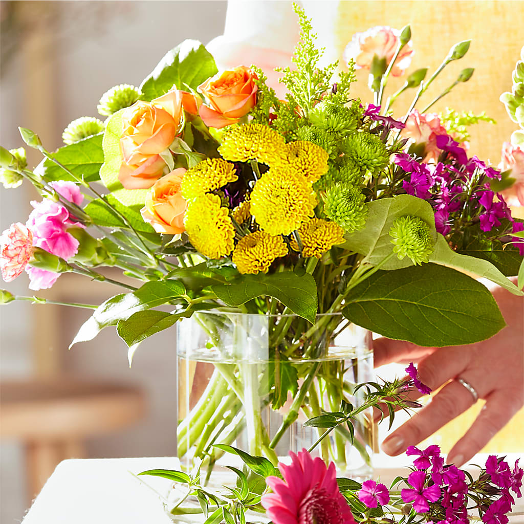 Bold & Bright – A Florist Original – Buds N Bows, North Little Rock AR