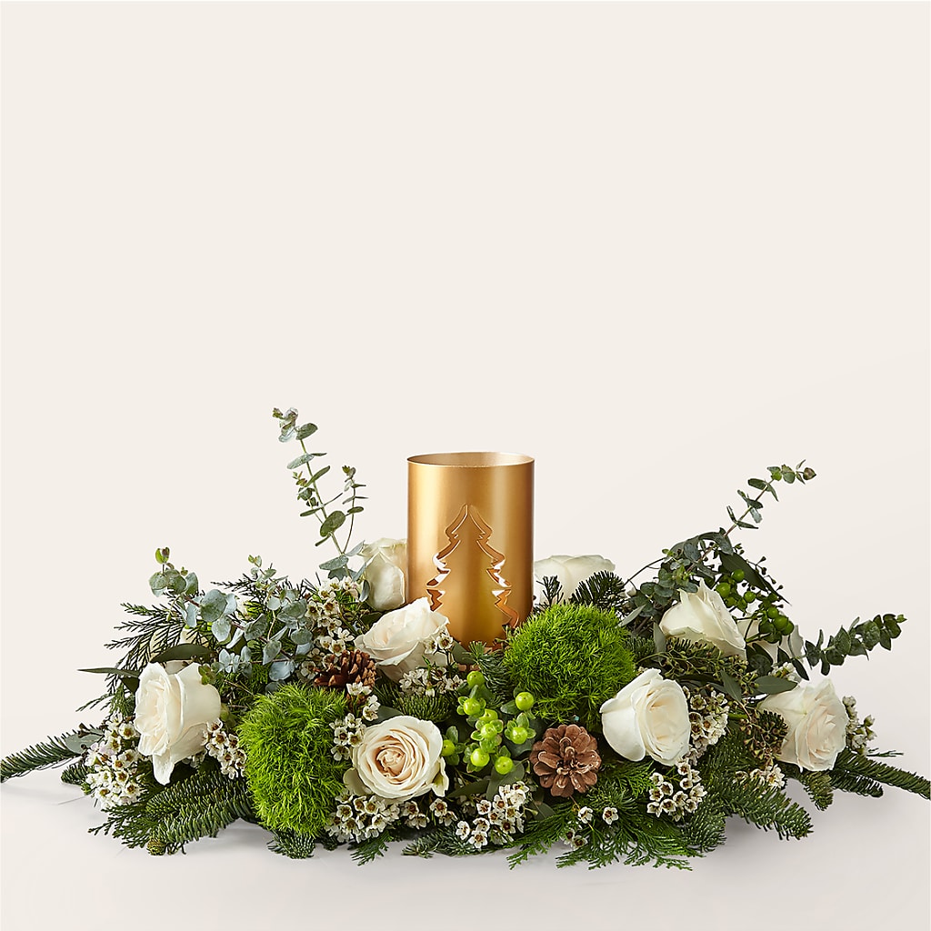 Chestnuts Roasting Centerpiece – Buds N Bows, North Little Rock AR