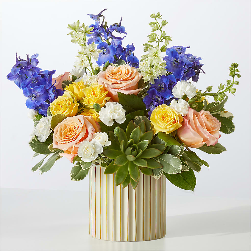 Cobalt Reverie Bouquet – Buds N Bows, North Little Rock AR