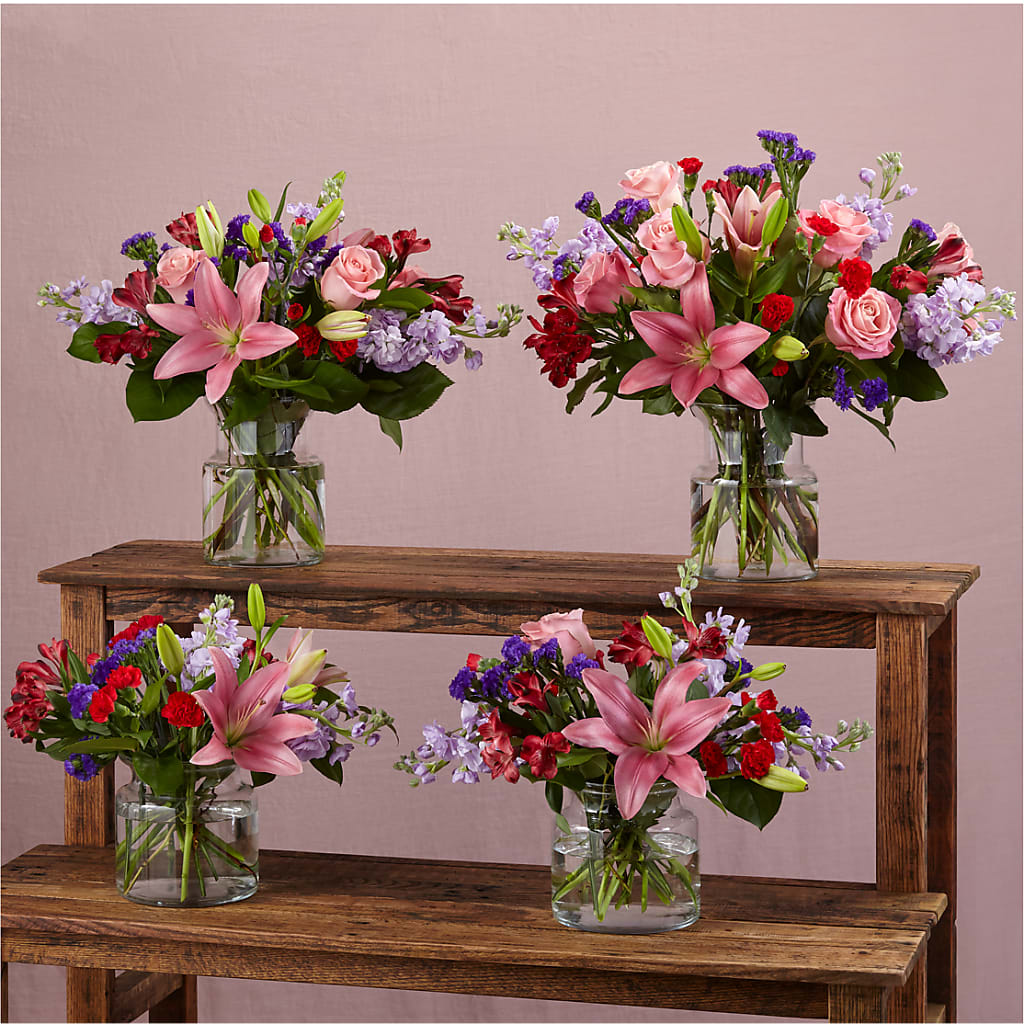 Romantique Bouquet – Buds N Bows, North Little Rock AR