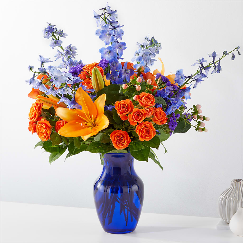 Radiant Citrus Bouquet – Buds N Bows, North Little Rock AR