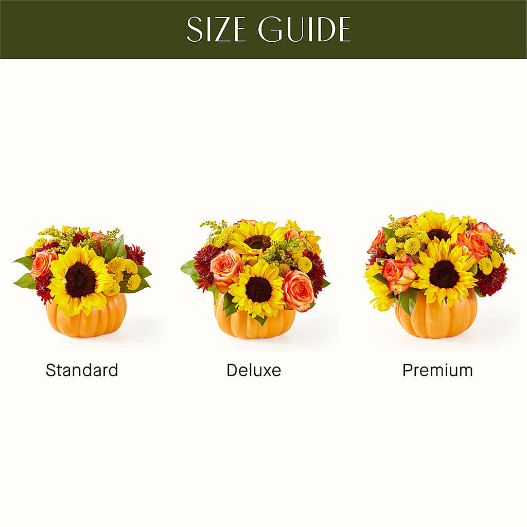 Golden Gourd Pumpkin Bouquet – Buds N Bows, North Little Rock AR
