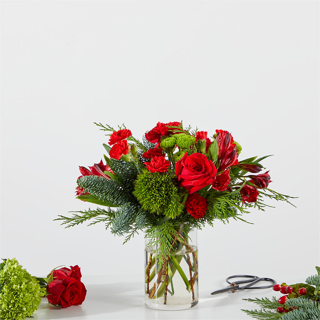 Merry Moment Bouquet – A Florist Original – Buds N Bows, North Little Rock AR