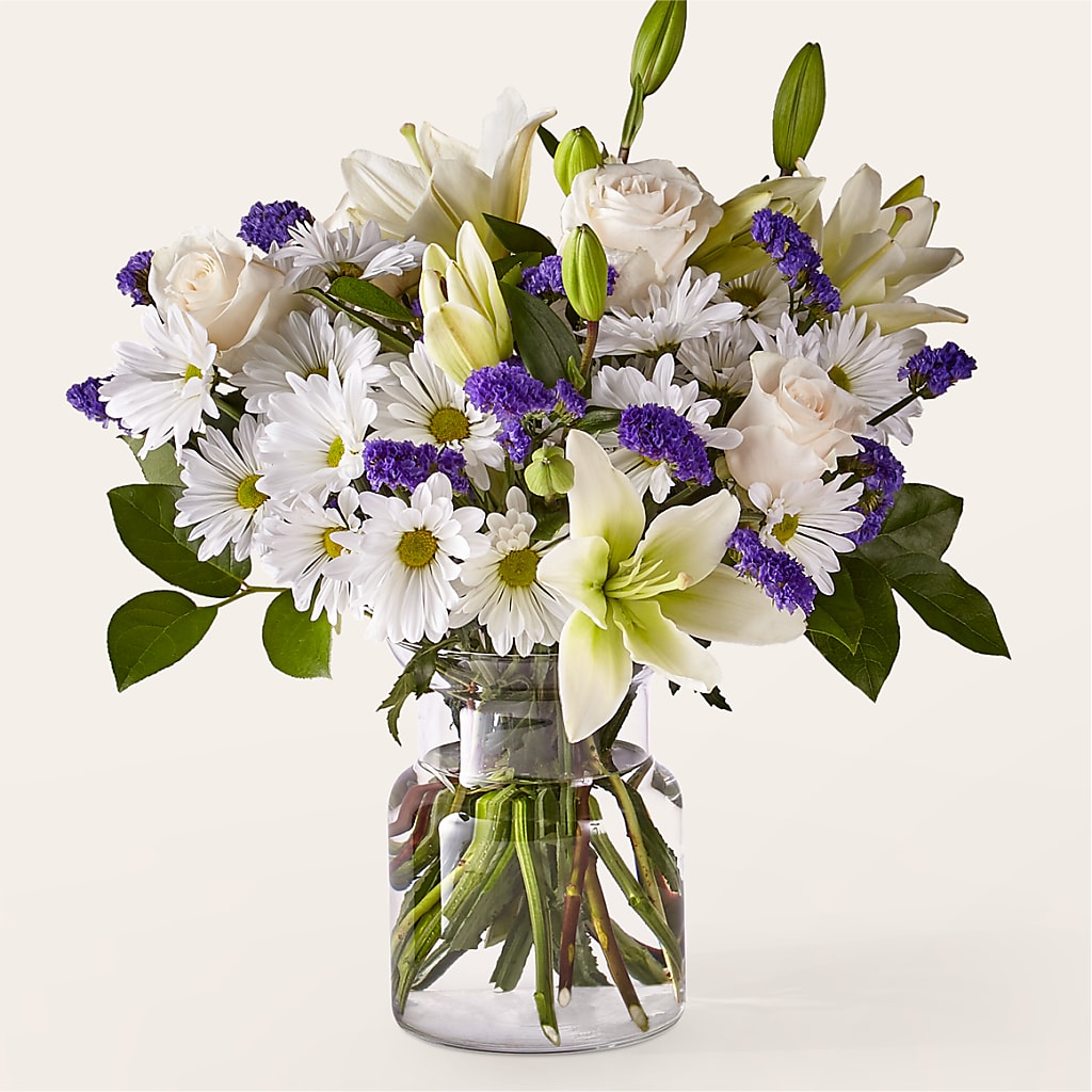 Beyond Blue Bouquet – Buds N Bows, North Little Rock AR