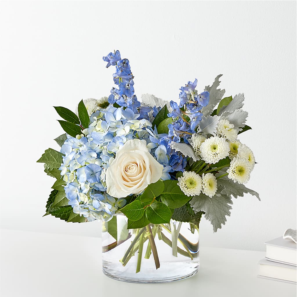 Clear Skies Bouquet – Buds N Bows, North Little Rock AR