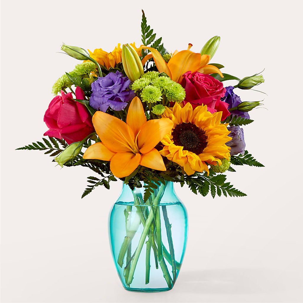 Double Rainbow Bouquet – Buds N Bows, North Little Rock AR