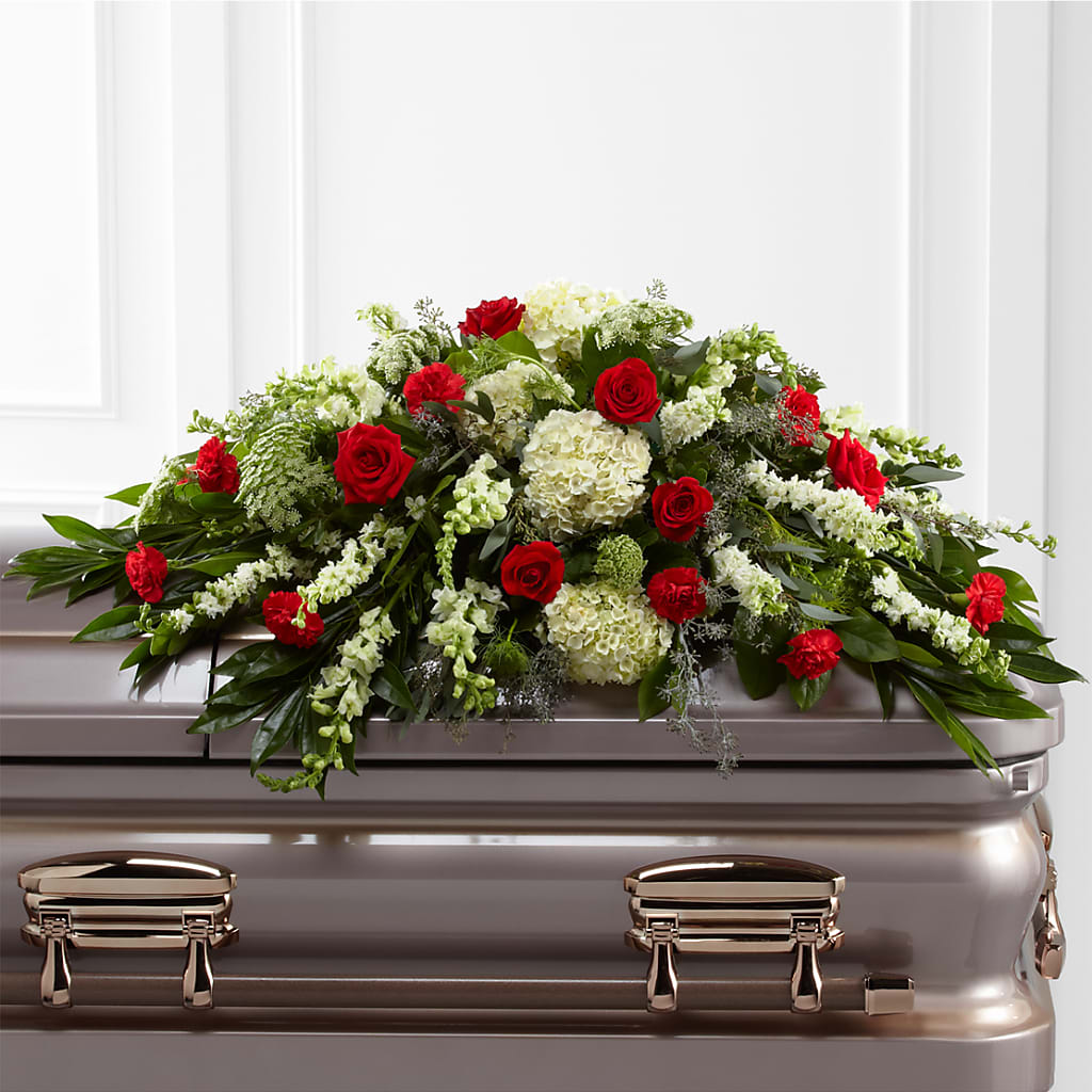 Sincerity Casket Spray – Buds N Bows, North Little Rock AR