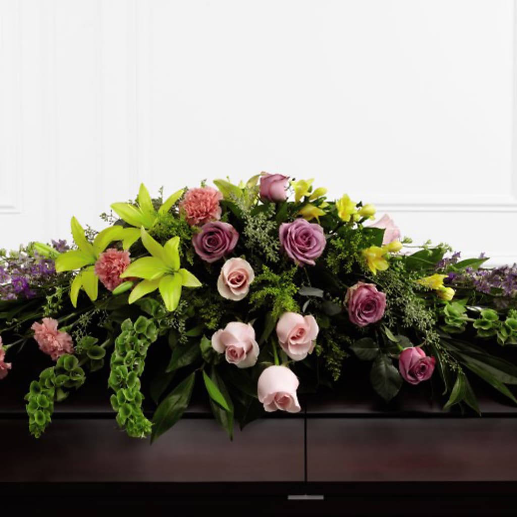 Forever Beloved Casket Spray – Buds N Bows, North Little Rock AR