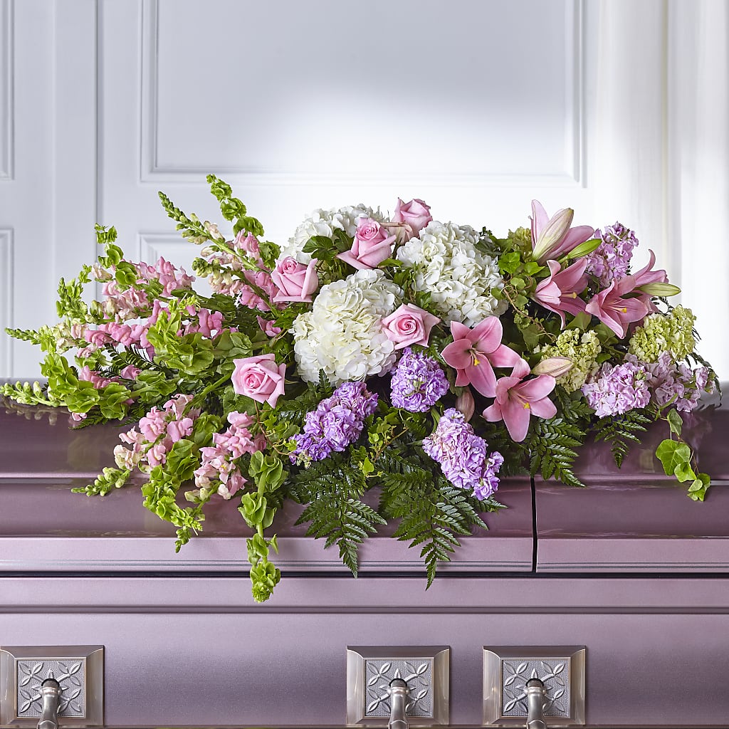 Life's Gratitude Casket Spray – Buds N Bows, North Little Rock AR