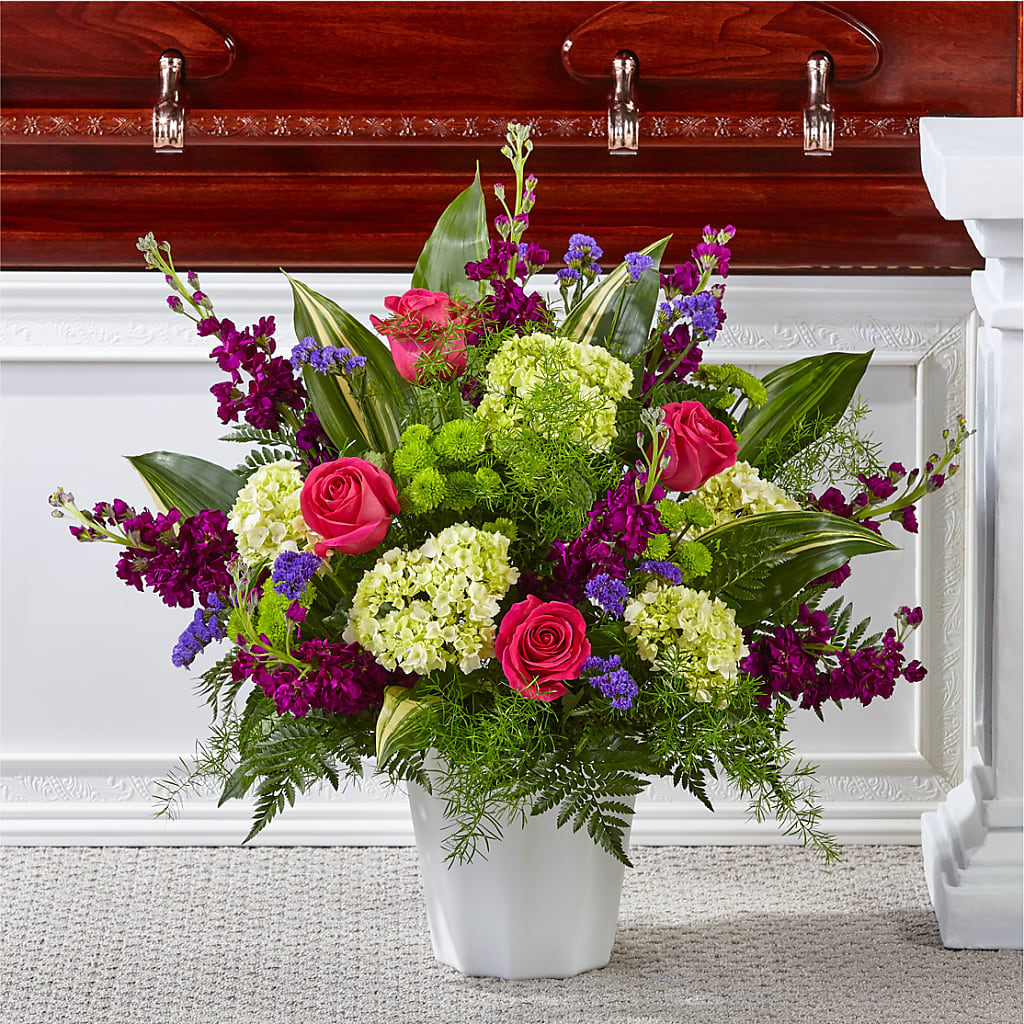 Beautiful Horizons Floor Basket – Buds N Bows, North Little Rock AR