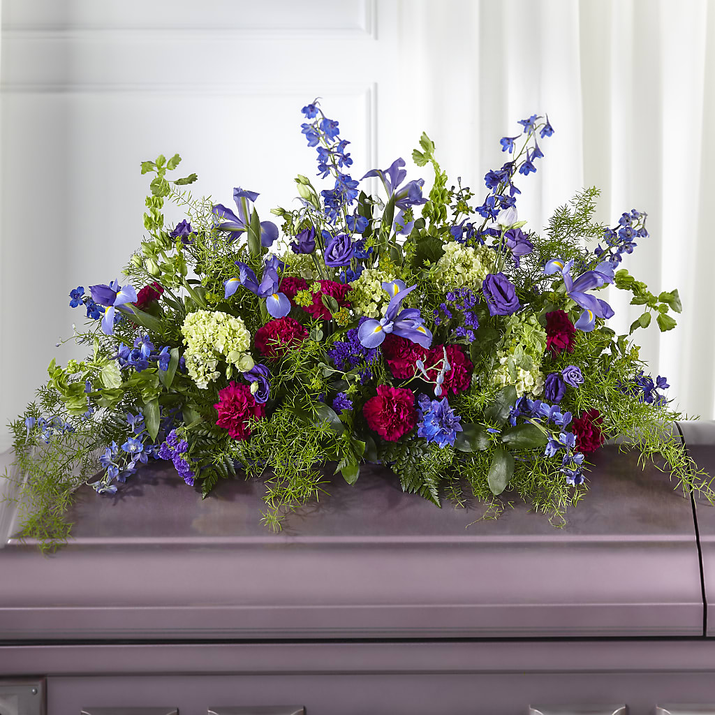 Always Treasured Casket Spray – Buds N Bows, North Little Rock AR