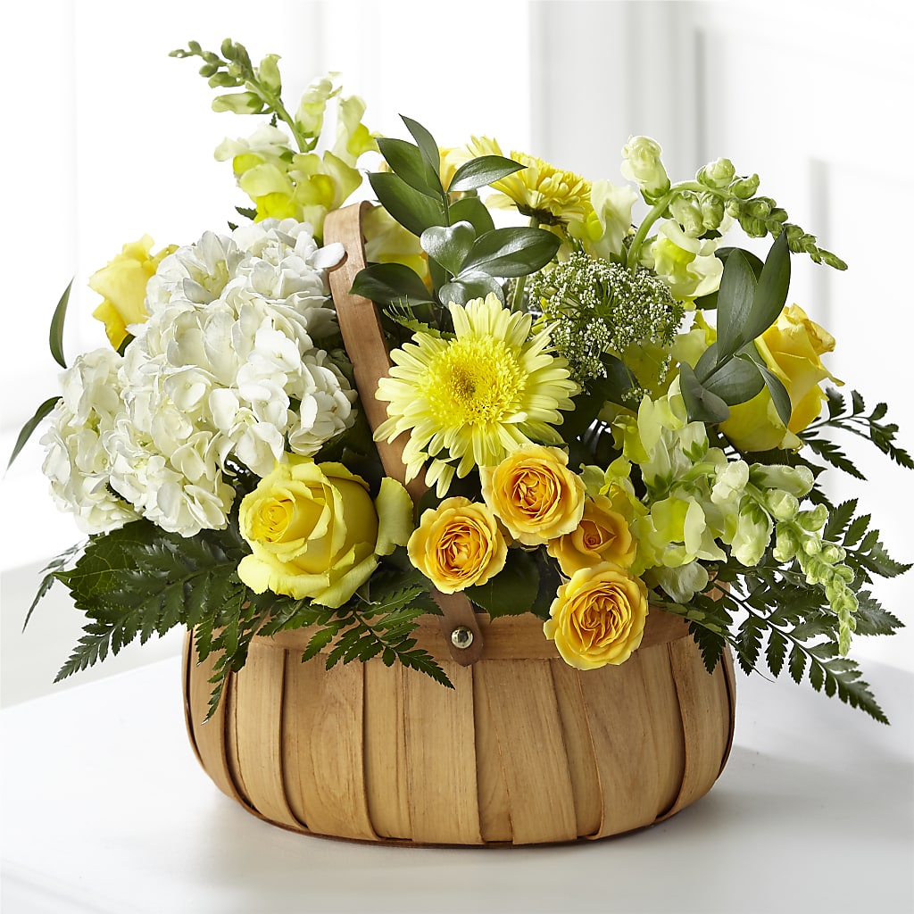 Rustic Remembrance Basket – Buds N Bows, North Little Rock AR