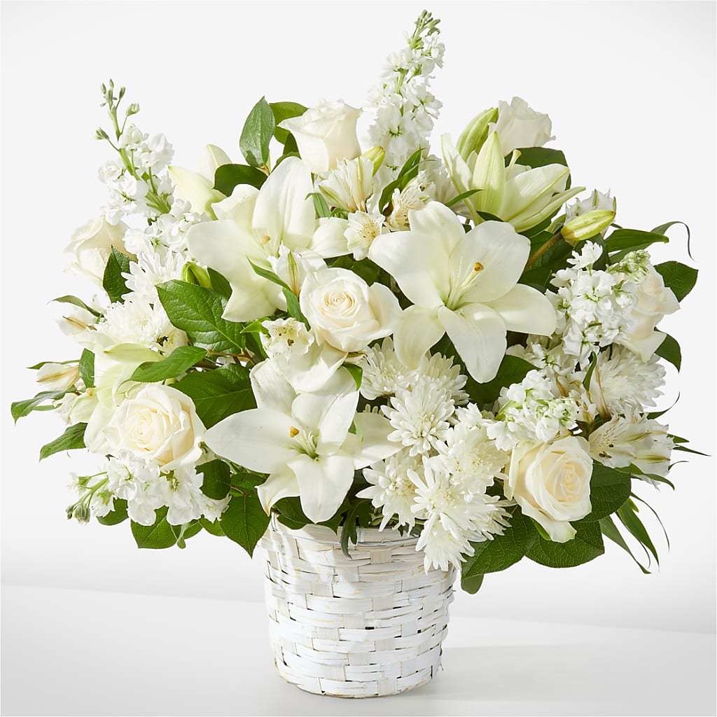 Peaceful Reflections Arrangement – Buds N Bows, North Little Rock AR