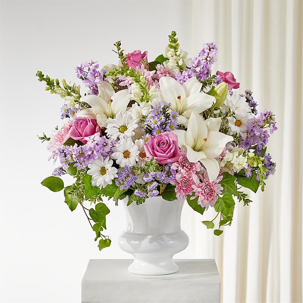 Remarkable Life Urn Arrangement – Buds N Bows, North Little Rock AR