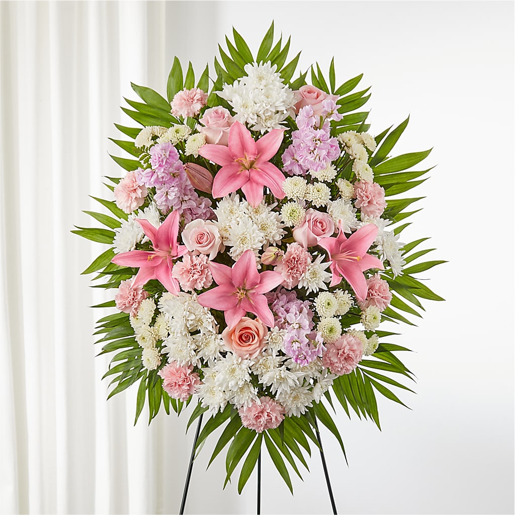 Offering Solace Standing Spray – Buds N Bows, North Little Rock AR