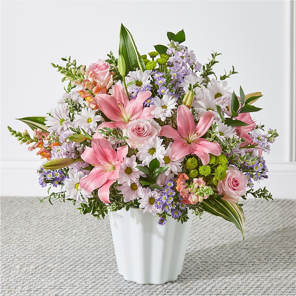 Abundant Compassion Floor Basket – Buds N Bows, North Little Rock AR