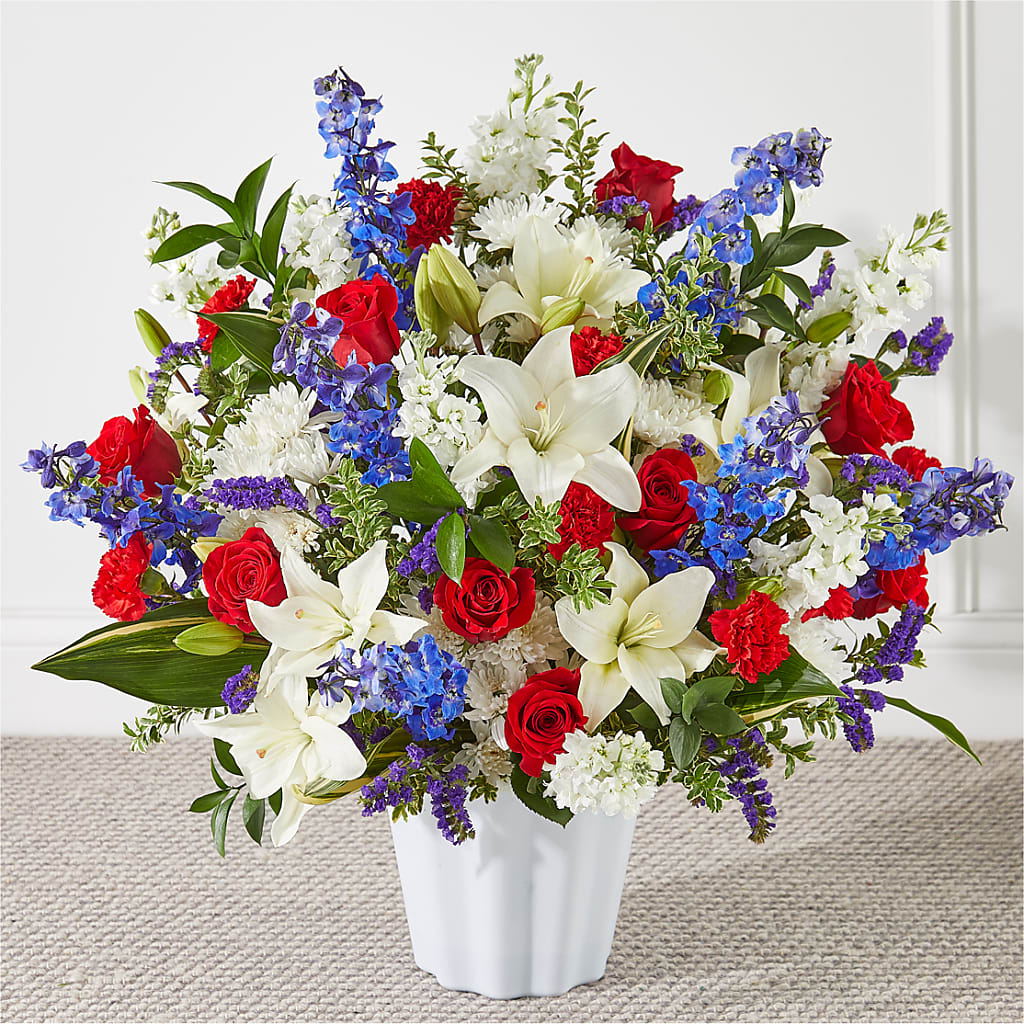 Consoled Floor Basket – Buds N Bows, North Little Rock AR