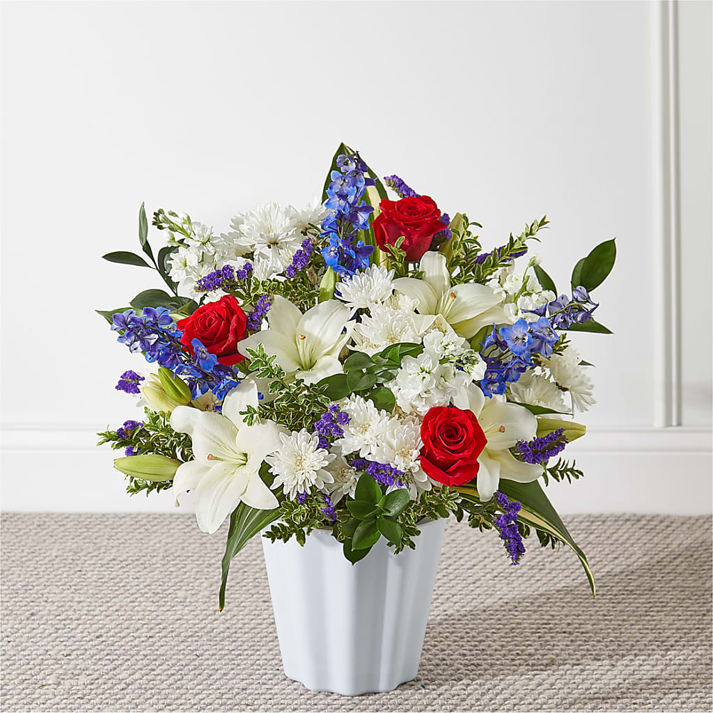 Consoled Floor Basket – Buds N Bows, North Little Rock AR