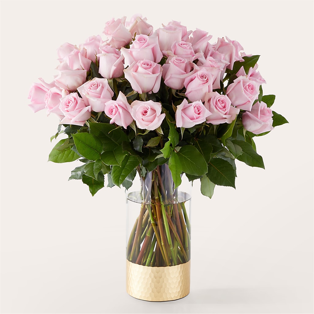 Picture Perfect Pink Rose Bouquet – Buds N Bows, North Little Rock AR