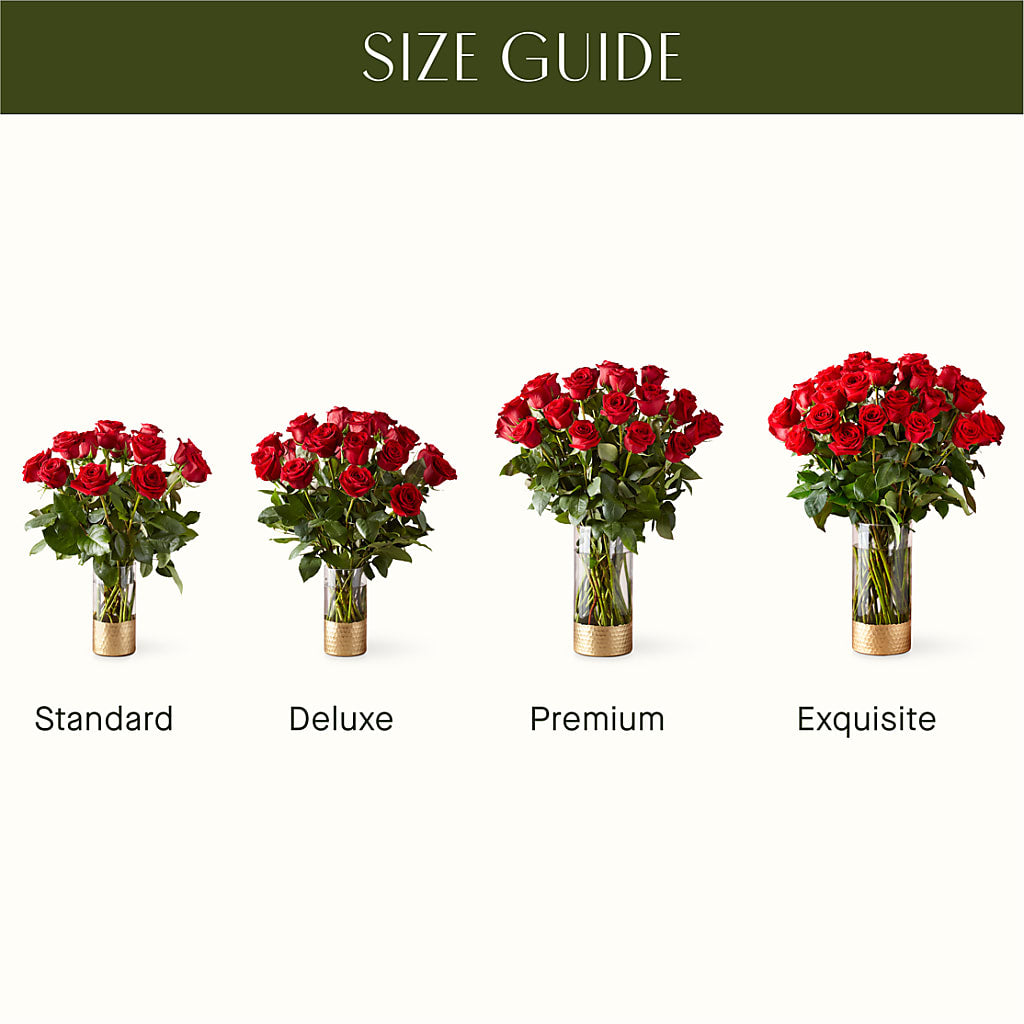 Classic Love Red Rose Bouquet – Buds N Bows, North Little Rock AR
