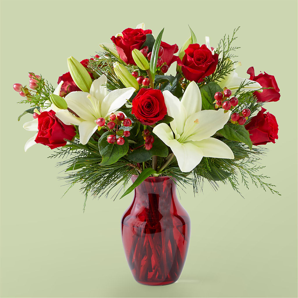 Evergreen Delight Bouquet – Buds N Bows, North Little Rock AR