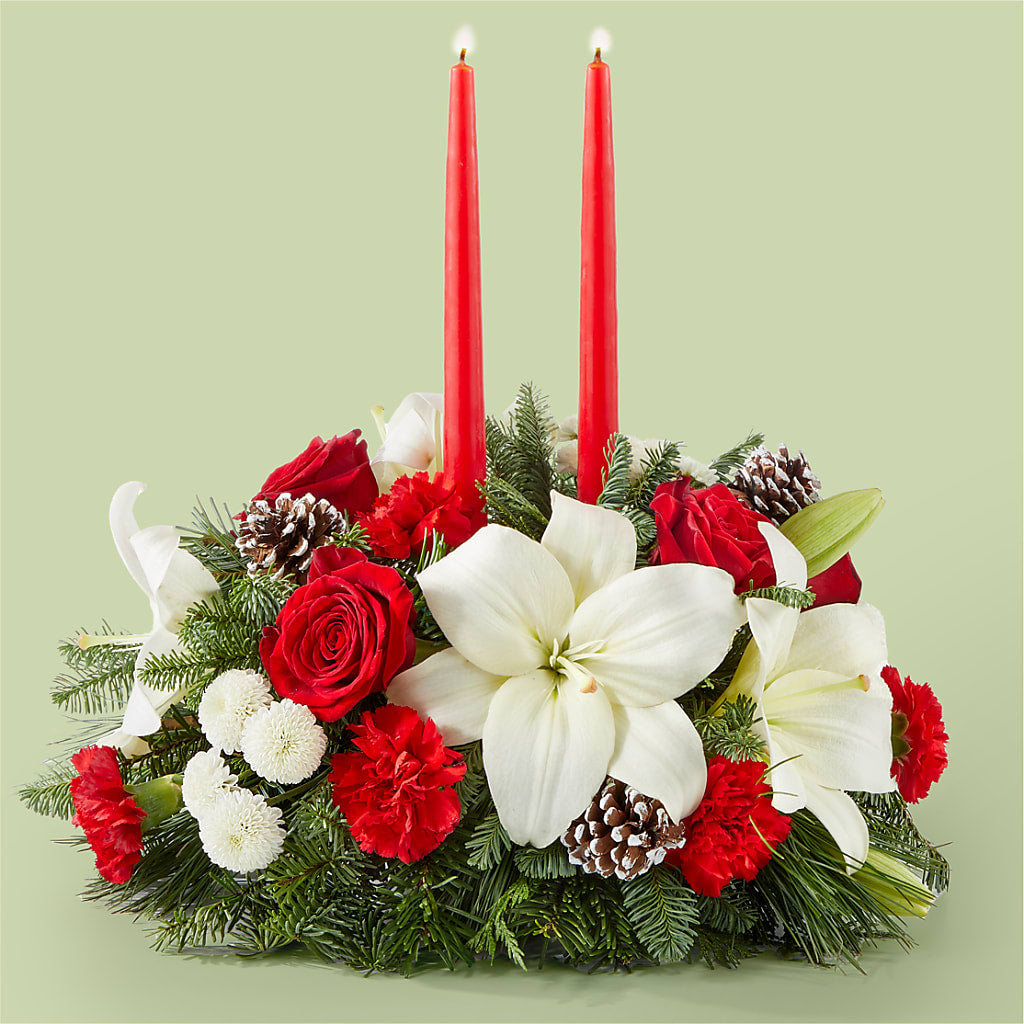Seasonal Festivities Centerpiece – Buds N Bows, North Little Rock AR