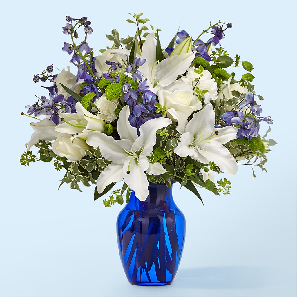Santorini Bouquet – Buds N Bows, North Little Rock AR