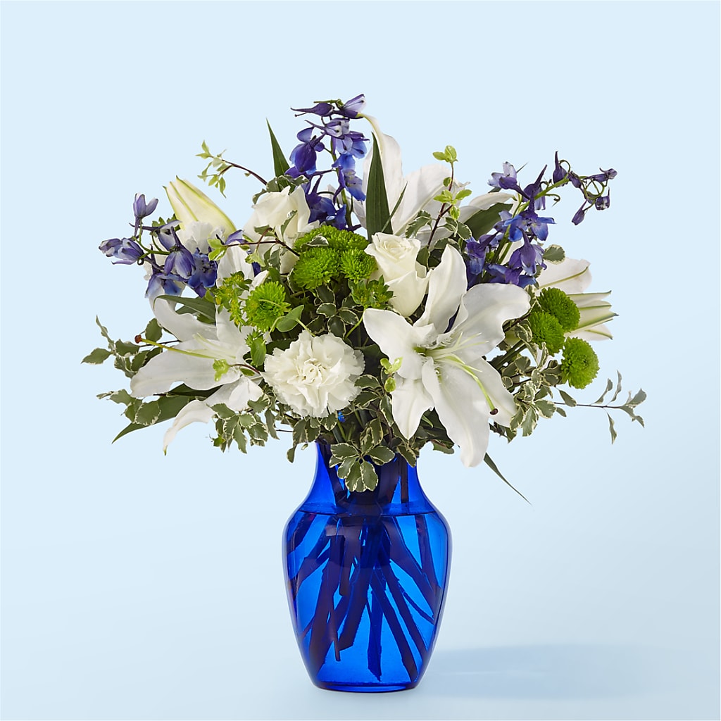 Santorini Bouquet – Buds N Bows, North Little Rock AR