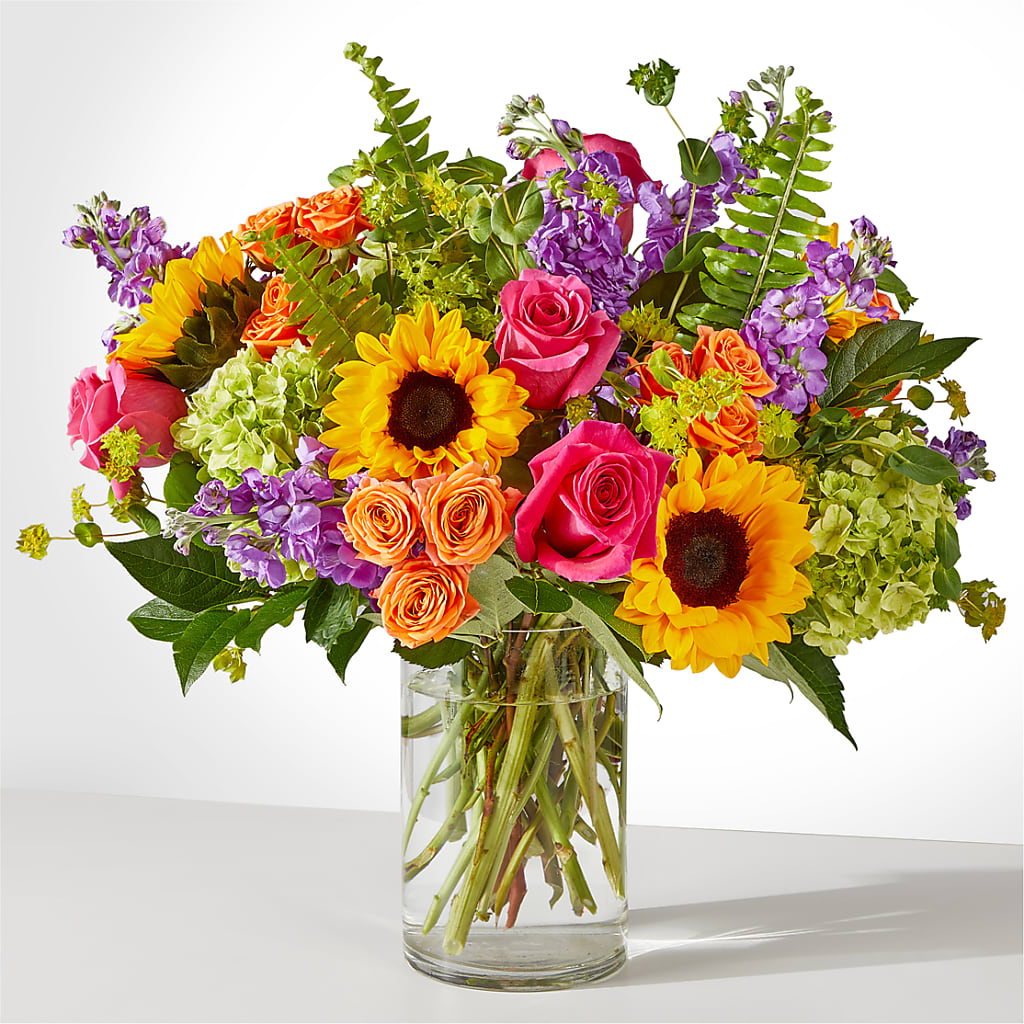 Vibrant Greetings Bouquet – Buds N Bows, North Little Rock AR