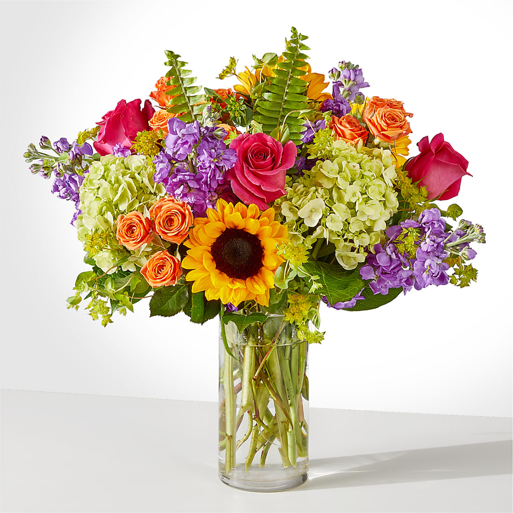 Vibrant Greetings Bouquet – Buds N Bows, North Little Rock AR