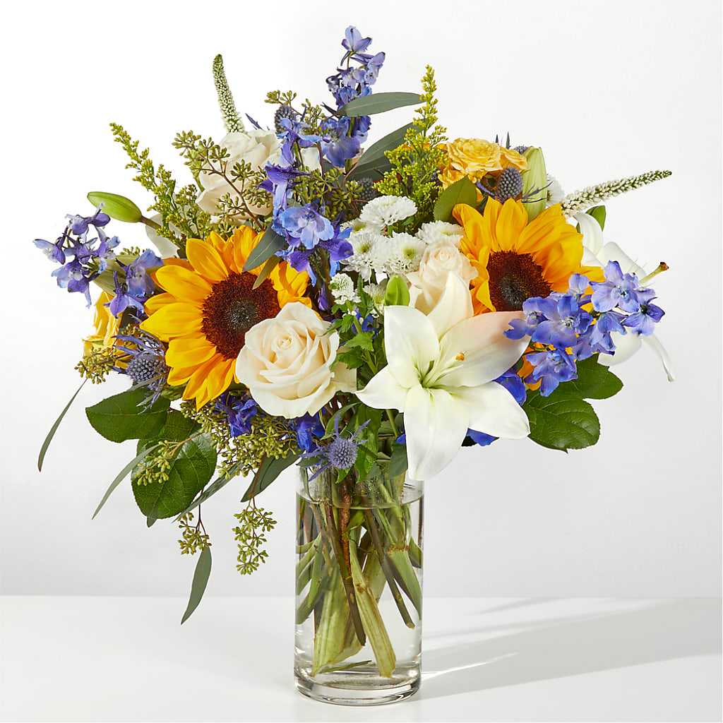 Wonderfully Sunny Bouquet – Buds N Bows, North Little Rock AR