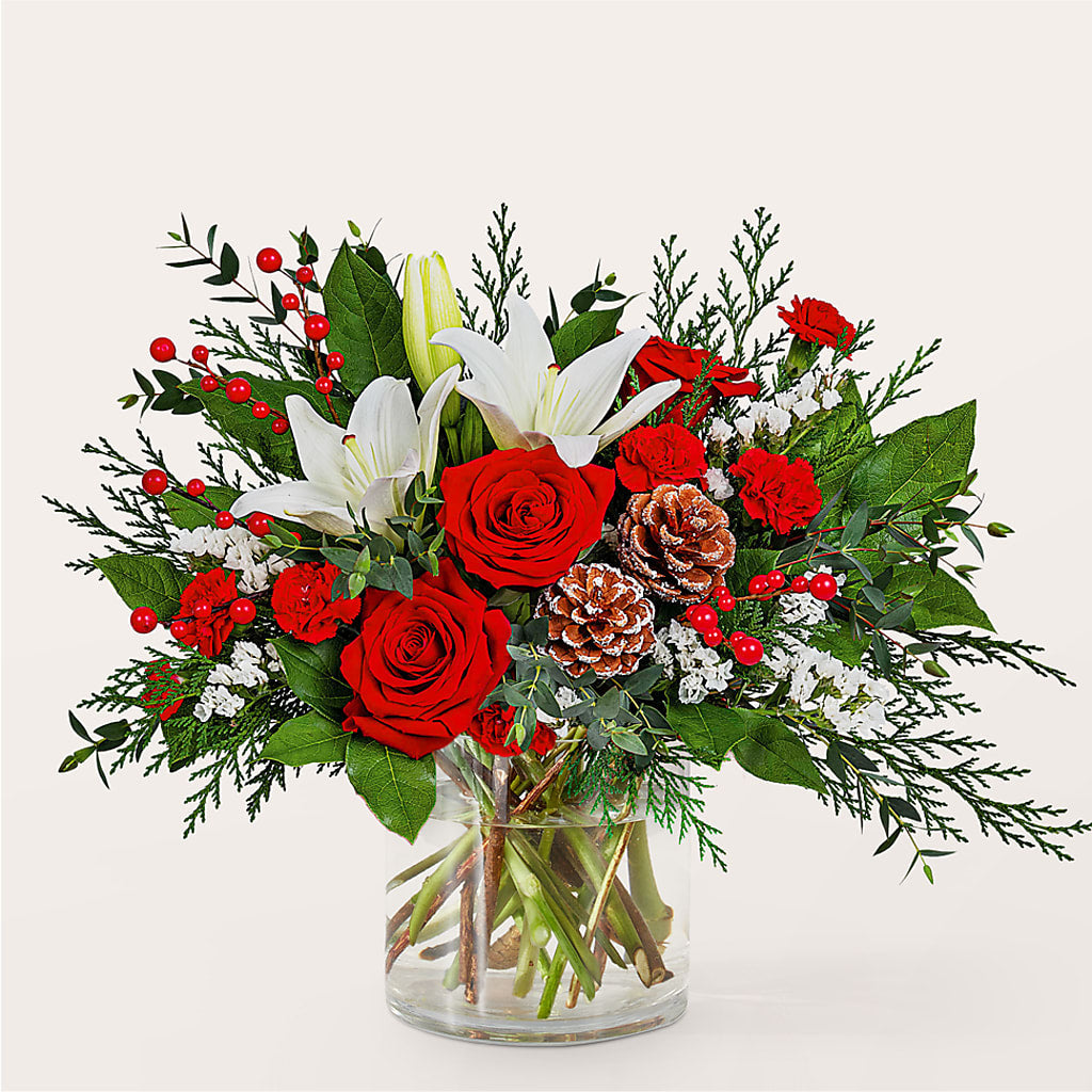Best in Snow Bouquet – Buds N Bows, North Little Rock AR