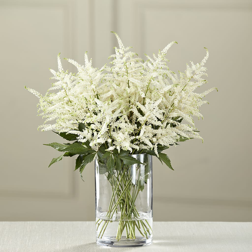 White Astilbe Bouquet – Buds N Bows, North Little Rock AR