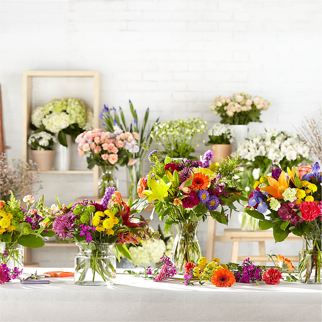 Bold & Bright – A Florist Original –  Buds N Bows, North Little Rock AR