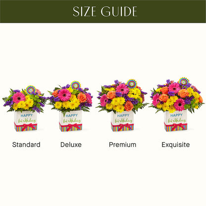 Birthday Brights Bouquet –  Buds N Bows, North Little Rock AR