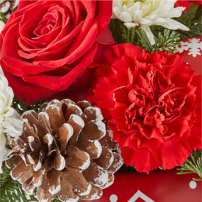 Christmas Village Ornament –  Buds N Bows, North Little Rock AR