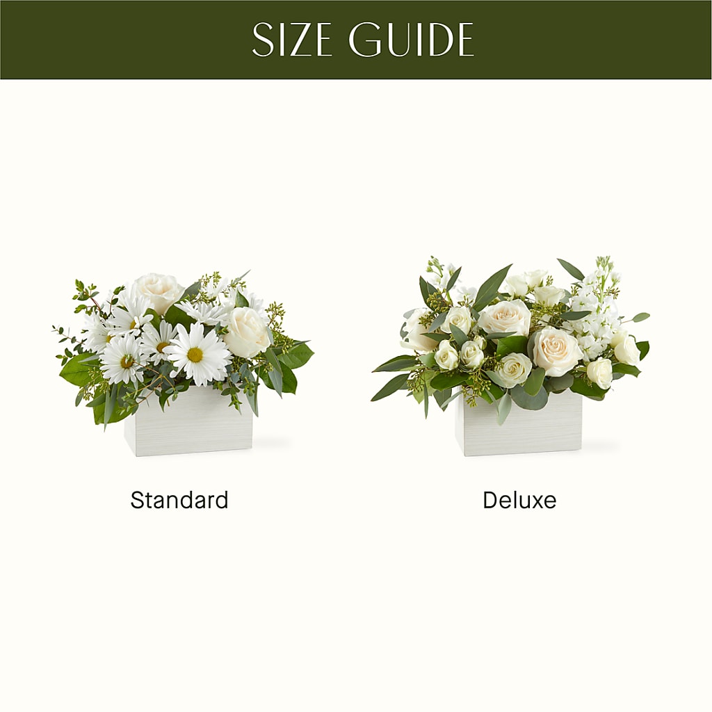 Fresh Linen Box Bouquet –  Buds N Bows, North Little Rock AR