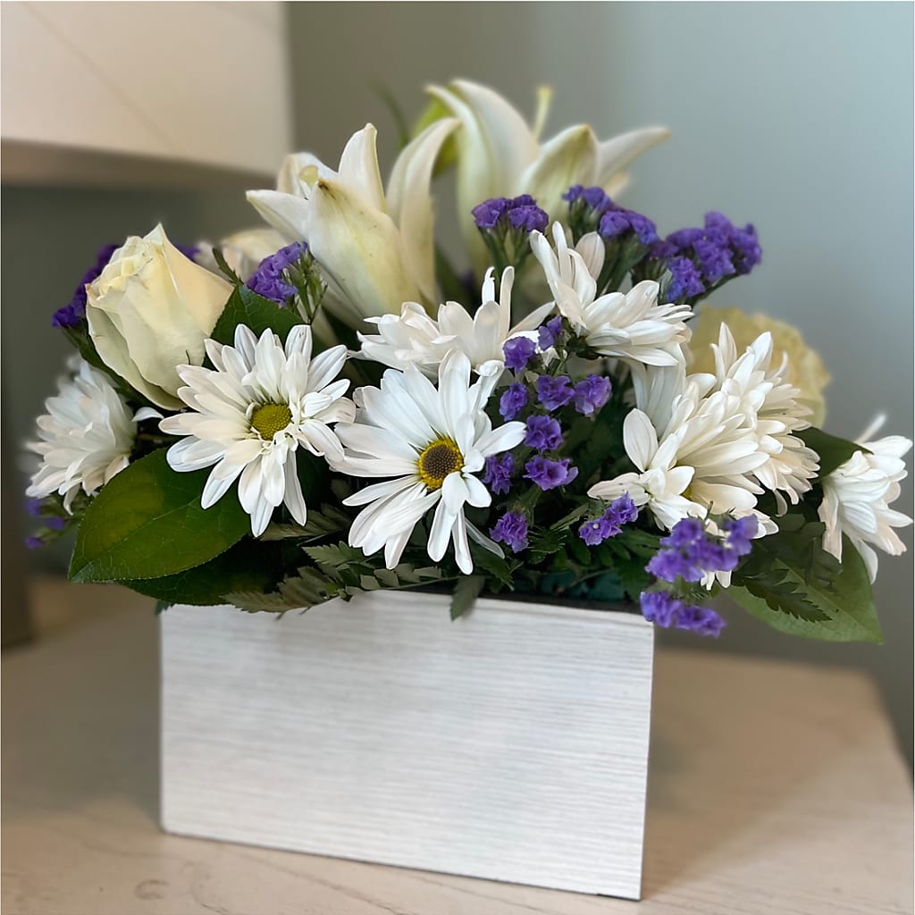 Beyond Blue Box Bouquet –  Buds N Bows, North Little Rock AR