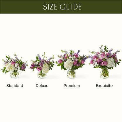 Violet Caress Bouquet –  Buds N Bows, North Little Rock AR