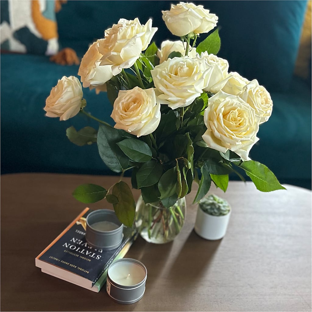 Long Stem Yellow Rose Bouquet –  Buds N Bows, North Little Rock AR