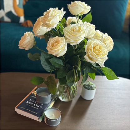 Long Stem Yellow Rose Bouquet –  Buds N Bows, North Little Rock AR