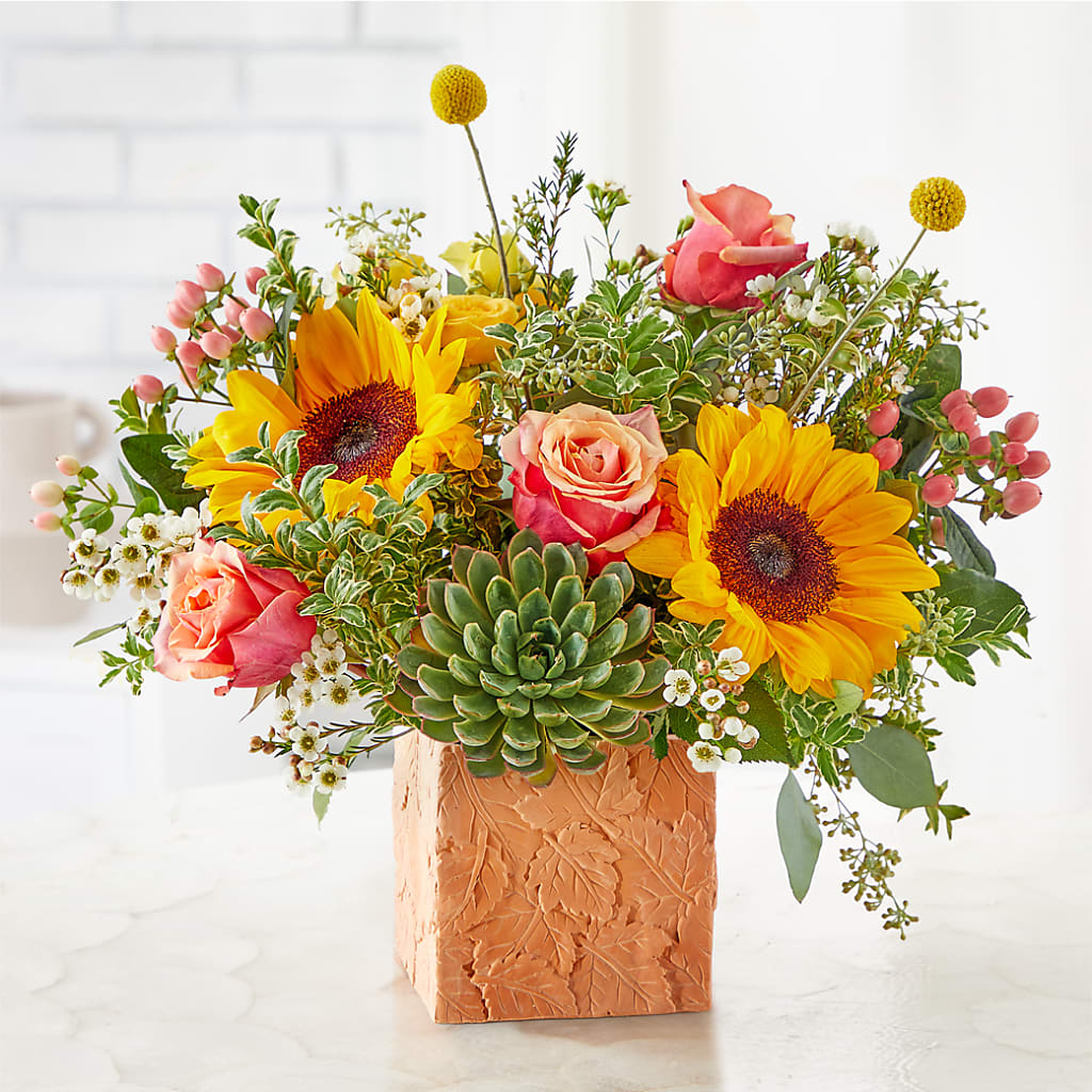 Sunflower Season Bouquet –  Buds N Bows, North Little Rock AR