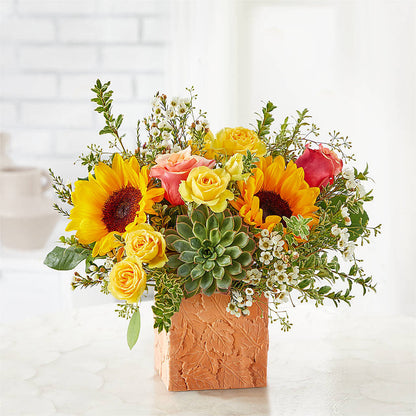 Sunflower Season Bouquet –  Buds N Bows, North Little Rock AR