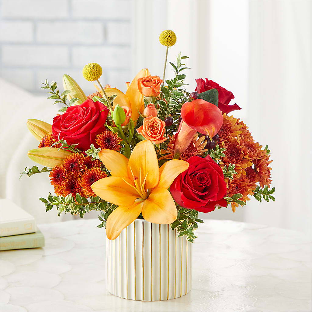 Scarlet Skies Bouquet –  Buds N Bows, North Little Rock AR