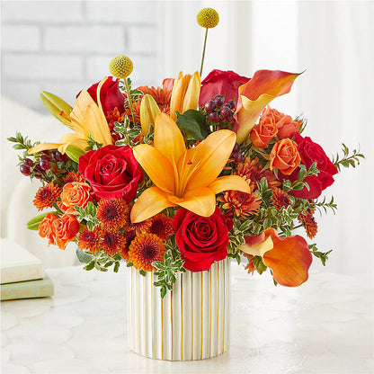 Scarlet Skies Bouquet –  Buds N Bows, North Little Rock AR