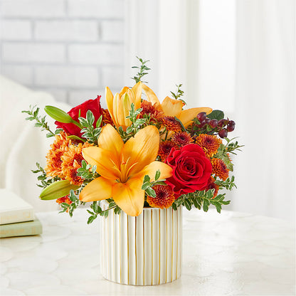 Scarlet Skies Bouquet –  Buds N Bows, North Little Rock AR
