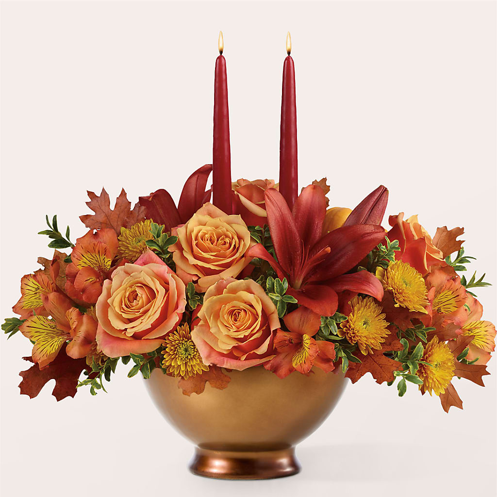 Harvest Table Centerpiece –  Buds N Bows, North Little Rock AR