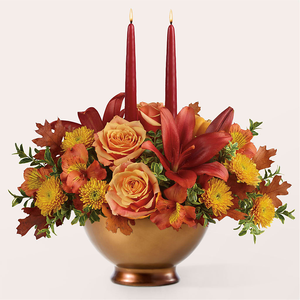 Harvest Table Centerpiece –  Buds N Bows, North Little Rock AR