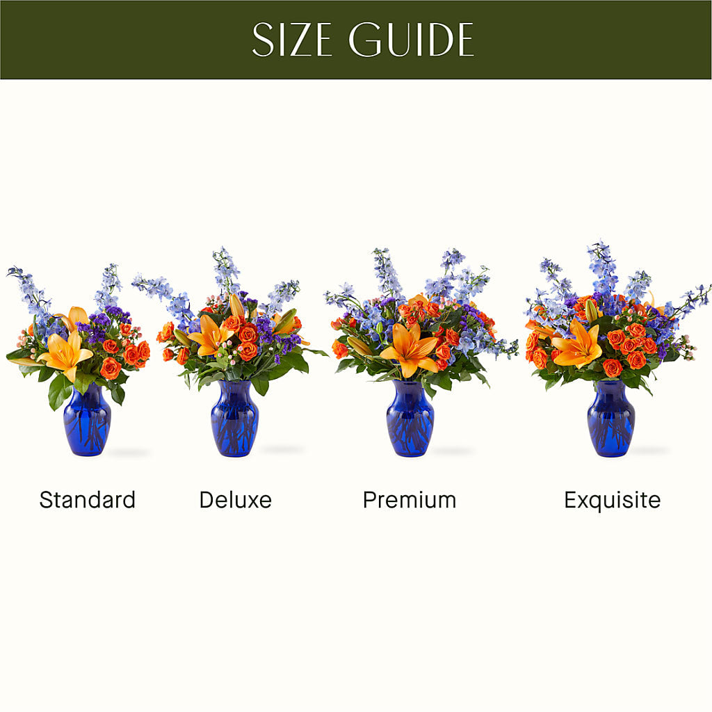 Radiant Citrus Bouquet –  Buds N Bows, North Little Rock AR