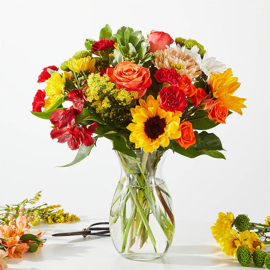 Fall Delight – A Florist Original –  Buds N Bows, North Little Rock AR